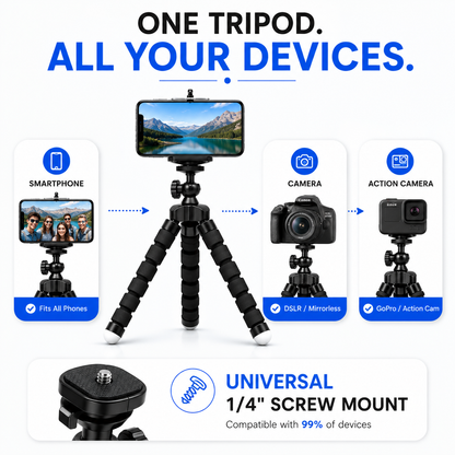 Flexible Mini Octopus Tripod