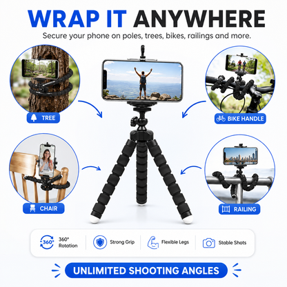 Flexible Mini Octopus Tripod