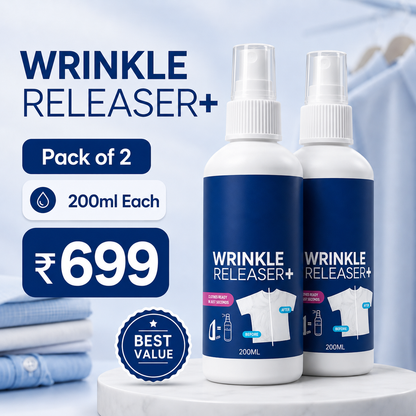 Wrinkle Release Spray Stop Ironing & Remove Wrinkles in Seconds ✨ | Pack of 2 200ml
