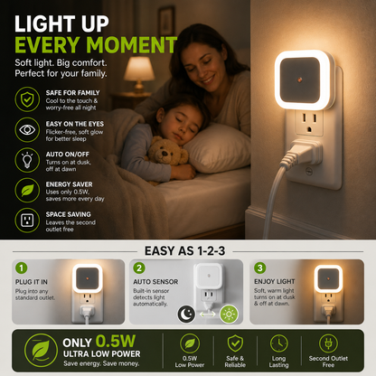 Night Lights Plug Into Wall