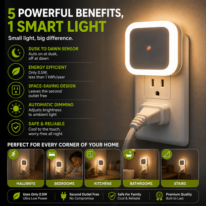 Night Lights Plug Into Wall