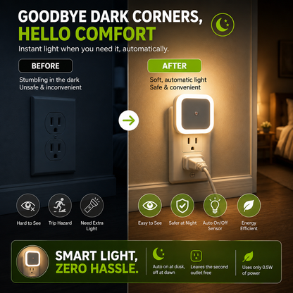 Night Lights Plug Into Wall