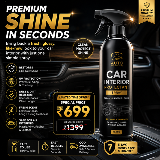 Car Interior Protectant Spray - 1 Pack 300ml
