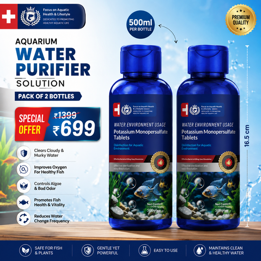 Aquarium Water Purifier Solution Pack of 2 Bottles catalog image