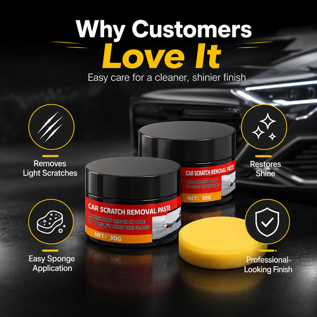 Car Scratch Removal Paste Benefits Catalog Image