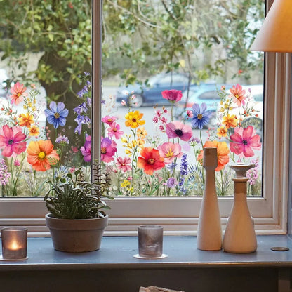 Floral window sticker product image