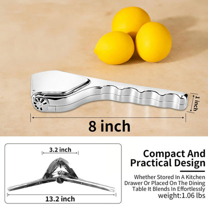 🍋Zinc alloy Stainless Steel Lemon Squeezer