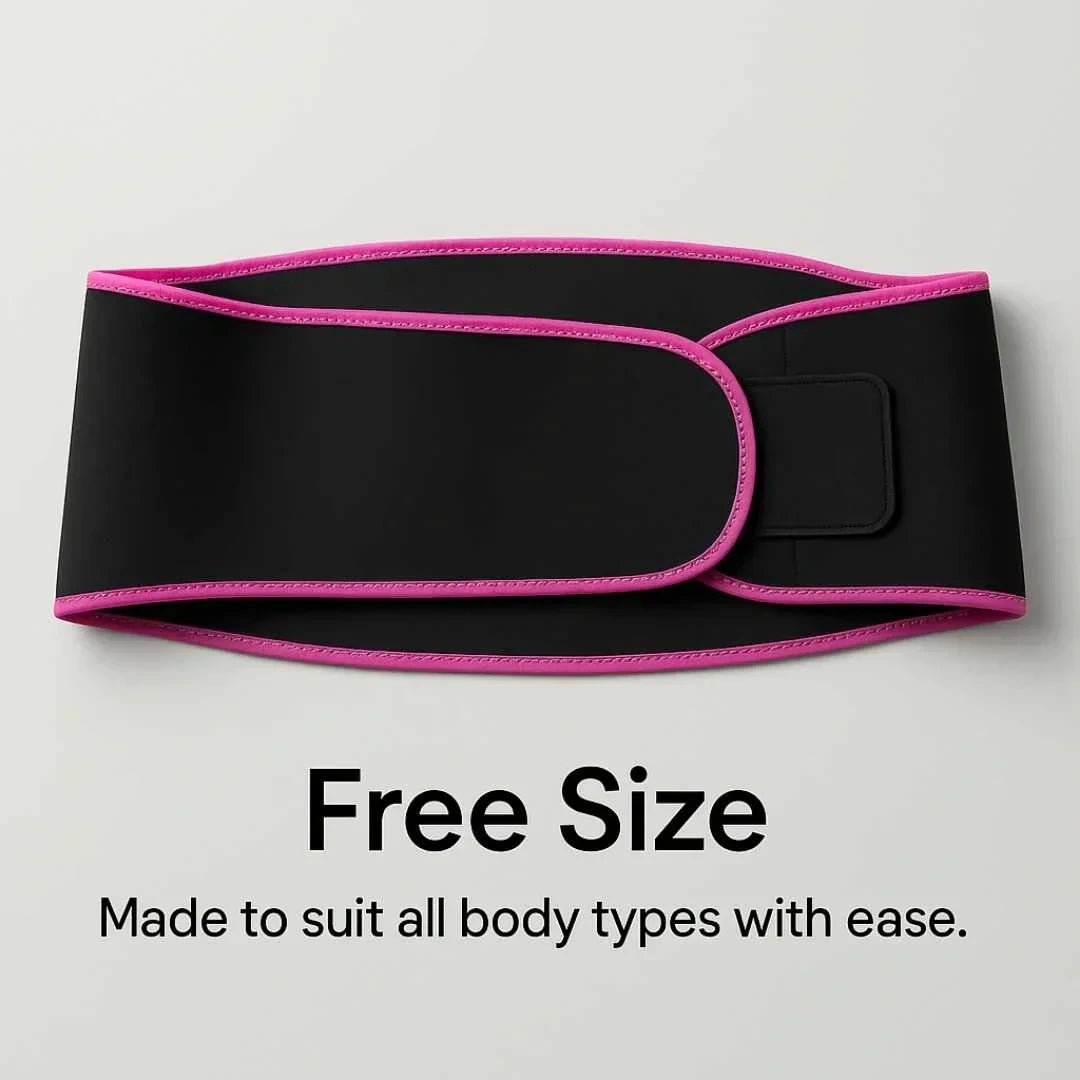 Adjustable Waist Trimmer Belt for Tummy Control & Daily Wear